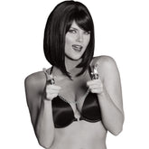 Sex and Mischief Chained Nipple Clamps for BDSM Pleasure > Bondage Gear > Nipple Clamps